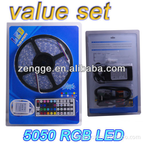 led strip blister package for led strip light kit, SMD5050 led strip blister package